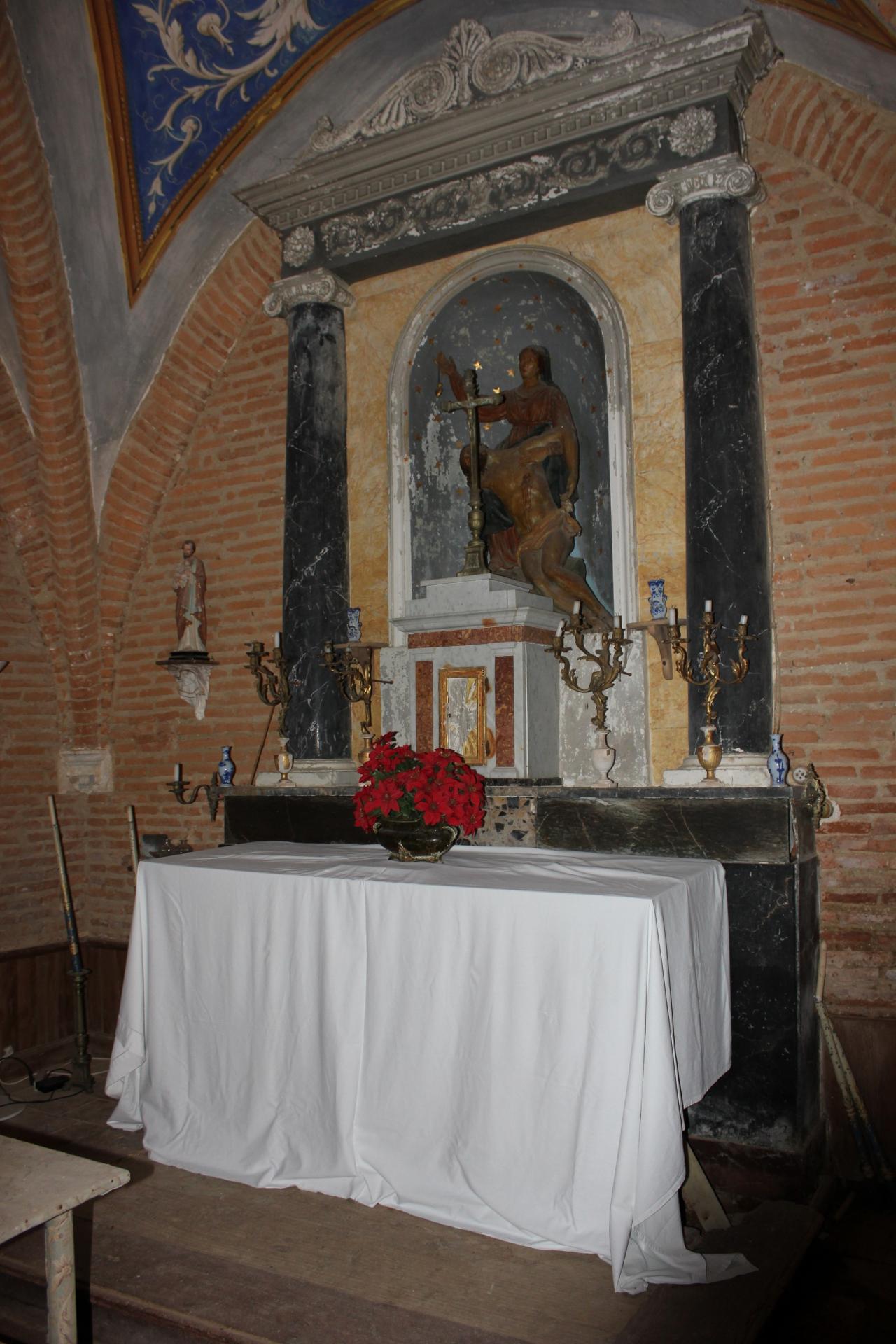 L'autel de Notre Dame de Pitié